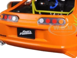 Brian's Toyota Supra Orange with Graphics