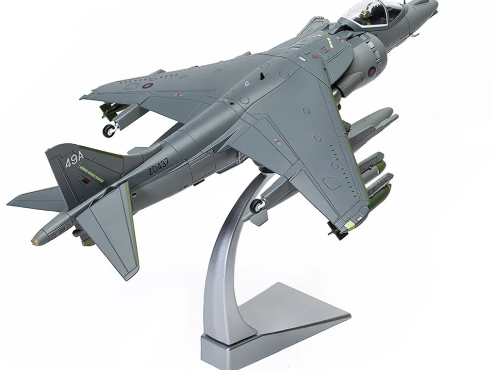 British Aerospace Harrier GR7A Aircraft Michelle RAF No 1 Squadron Operation Herrick RAF Kandahar Afghanistan 2007 Royal Air Force The Aviation Archive Series 1/48 Diecast Model Corgi AA29301