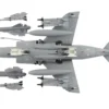British Aerospace Sea Harrier FA.2 Aircraft with Sea Eagle Missiles "ZH796" (2018) British Royal Navy "Air Power Series" 1/72 Diecast Model by Hobby Master