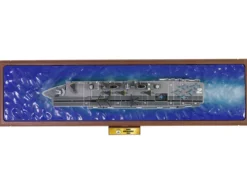 British HMS Invincible (R05) Aircraft Carrier Waterline Edition "Falklands War" (1982) British Royal Navy "Battleship" Series 1/700 Diecast Model by Metal Proud