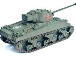 British Sherman Firefly Vc Tank #12 "3 Troop, A Sqd. Northamptonshire Yeomanry, France" (1944) "NEO Dragon Armor" Series 1/72 Plastic Model by Dragon Models