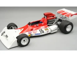 BRM P160E #16 Niki Lauda Formula One F1 "Spanish GP" (1973) "Mythos Series" with Display Case Limited Edition to 65 pieces Worldwide 1/18 Model Car by Tecnomodel