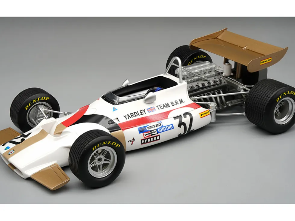 BRM P153 #32 Peter Westbury Formula One F1 "United States GP" (1970) "Mythos Series" Limited Edition to 45 pieces Worldwide 1/18 Model Car by Tecnomodel