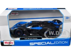 Bugatti Bolide Blue and Black Metallic "Special Edition" Series 1/24 Diecast Model Car by Maisto