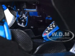 Bugatti Bolide Blue and Black Metallic 