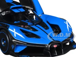 Bugatti Bolide Blue and Black Metallic 