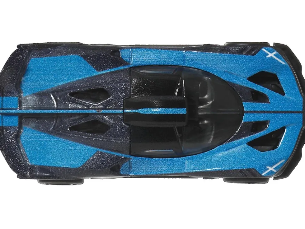 Bugatti Bolide Blue and Dark Blue Metallic "Euro Speed" Series Diecast Model Car by Hot Wheels