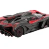 Bugatti Bolide Red and Carbon Fiber Limited Edition 1/64 Diecast Model Car by Mini GT