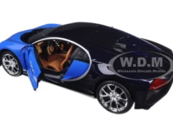 Bugatti Chiron Blue 1/24 Diecast Model Car Maisto 31514