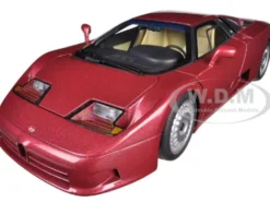Bugatti EB110 GT Dark Red 1/18 Diecast Car Model Autoart 70977