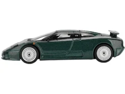 Bugatti EB110 GT Verde Scuro Dark Green Metallic Limited Edition 1/64 Diecast Model Car by Mini GT