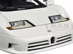 Bugatti EB110 GT White 1/18 Diecast Model Car Autoart 70978