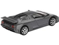 Bugatti EB110 Super Sport Grigio Scuro Dark Gray Metallic Limited Edition 1/64 Diecast Model Car by Mini GT