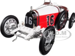 Bugatti T35 #16 National Color Project Grand Prix Monaco Limited Edition 800 pieces Worldwide 1/18 Diecast Model Car CMC 100 B007