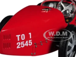 Bugatti T35 #11 National Color Project Grand Prix Italy Limited Edition 800 pieces Worldwide 1/18 Diecast Model Car CMC 100 B001