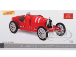 Bugatti T35 #11 National Color Project Grand Prix Italy Limited Edition 800 pieces Worldwide 1/18 Diecast Model Car CMC 100 B001