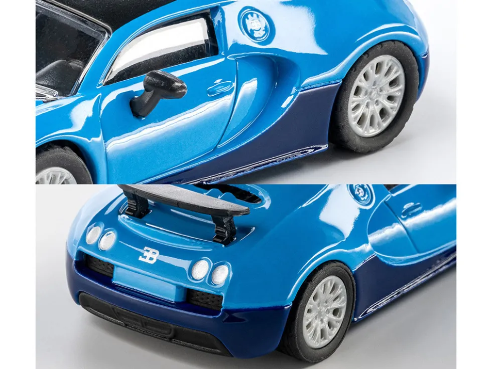 2005 Bugatti Veyron 16.4 Super Sport Blue "Collection" Series 1/64 Diecast Model Car by Majorette