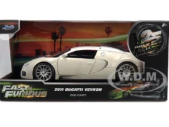 2011 Bugatti Veyron White and Tan