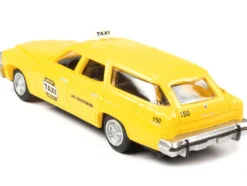 1974 Buick Estate Station Wagon Taxi Yellow 1/87 (HO) Scale Model Classic Metal Works 30656