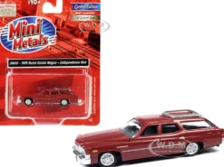 1976 Buick Estate Wagon Independence Red 1/87 HO Scale Model Car Classic Metal Works 30610
