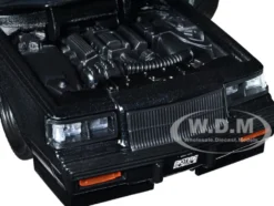 1987 Buick Grand National Black Metallic Blackbird Bigtime Muscle Series 1/24 Diecast Model Car Jada 34199
