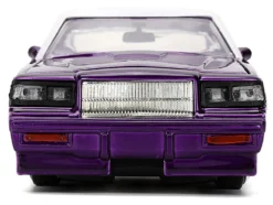 1987 Buick Grand National Candy Purple with Graphics and White Top and Interior 