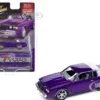 1987 Buick Regal T-Type Purple Metallic Limited Edition to 3600 pieces Worldwide 1/64 Diecast Model Car by Johnny Lightning