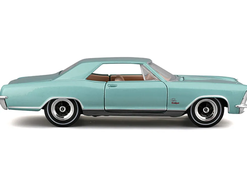 1965 Buick Riviera Gran Sport Light Blue Metallic "Special Edition" Series 1/26 Diecast Model Car by Maisto