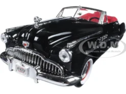 1949 Buick Roadmaster Black 1/18 Diecast Model Car Motormax 73116