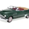 1949 Buick Roadmaster Convertible Allendale Green Metallic 1/43 Diecast Model Car Greenlight 86350