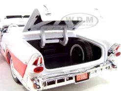 1957 Buick Roadmaster Convertible Red 1/18 Diecast Model Car Motormax 73152