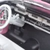 1957 Buick Roadmaster Pink 1/18 Diecast Model Car Motormax 73152