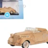 1936 Buick Special Convertible Coupe Beige Rusted Junkyard Project 1/87 HO Scale Diecast Model Car Oxford Diecast 87BS36006