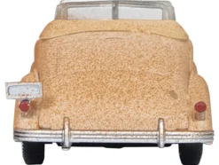 1936 Buick Special Convertible Coupe Beige Rusted Junkyard Project 1/87 HO Scale Diecast Model Car Oxford Diecast 87BS36006