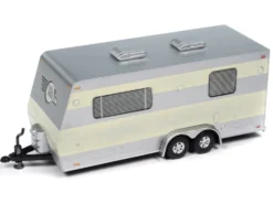 1953 Buick Super Cream with Travel Trailer Limited Edition "Tow & Go" Series 1/64 Diecast Model Car by Johnny Lightning
