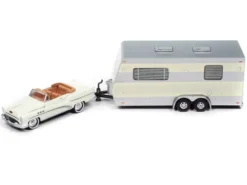 1953 Buick Super Cream with Travel Trailer Limited Edition