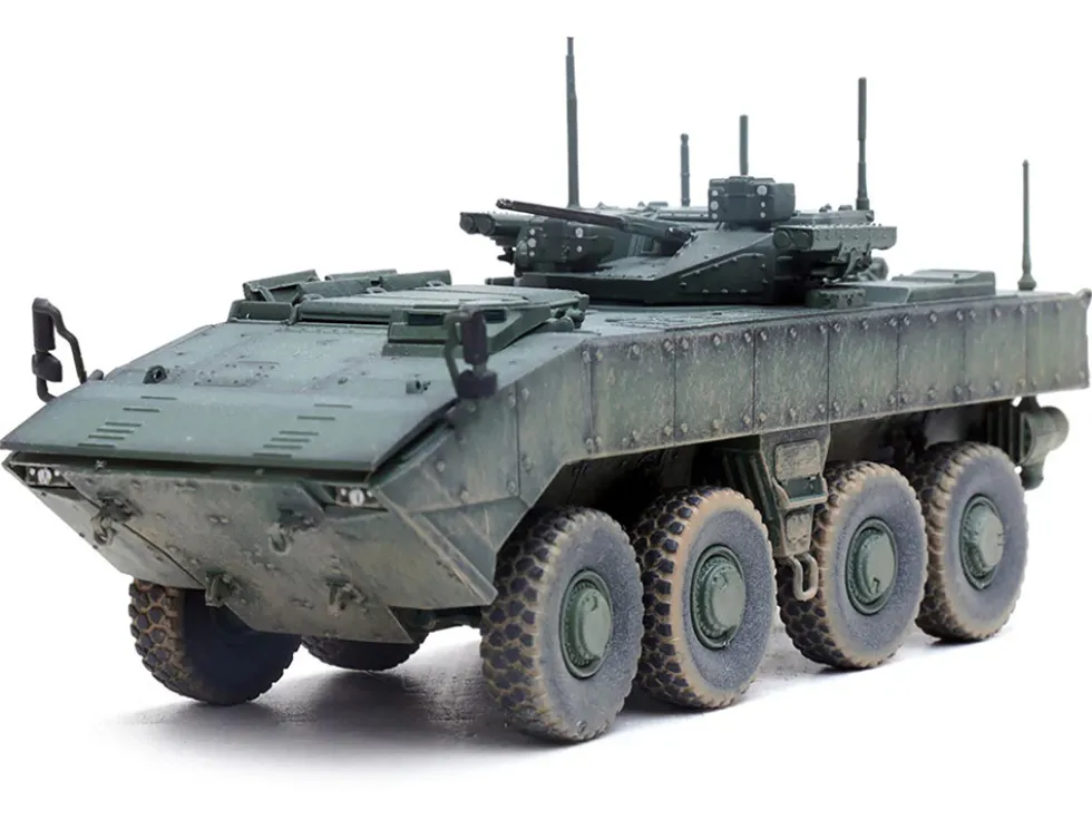 Bumerang (Object K-17) IFV (Infantry Fighting Vehicle) "Russian Army" Green Camouflage "Armor Premium" Series 1/72 Diecast Model by Panzerkampf