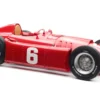 Bundle 2 Cars 1956 Ferrari D50 #20 Andre Pilette 6th Place Grand Prix Belgium Yellow 1955 Ferrari Lancia D50 #6 Alberto Ascari Winner Grand Prix Turin Italy Red Limited Edition 1000 pieces Worldwide 1/18 Diecast Model Cars CMC 184