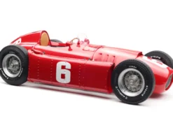 Bundle 2 Cars 1956 Ferrari D50 #20 Andre Pilette 6th Place Grand Prix Belgium Yellow 1955 Ferrari Lancia D50 #6 Alberto Ascari Winner Grand Prix Turin Italy Red Limited Edition 1000 pieces Worldwide 1/18 Diecast Model Cars CMC 184