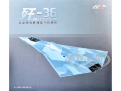 CAC J-36 Stealth Fighter Aircraft "Chinese Military" People’s Liberation Army Air Force 1/100 Diecast Model by Air Force 1