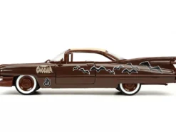 1959 Cadillac Coupe DeVille Brown White Graphics Count Chocula Diecast Figurine Hollywood Rides Series 1/24 Diecast Model Car Jada 32204
