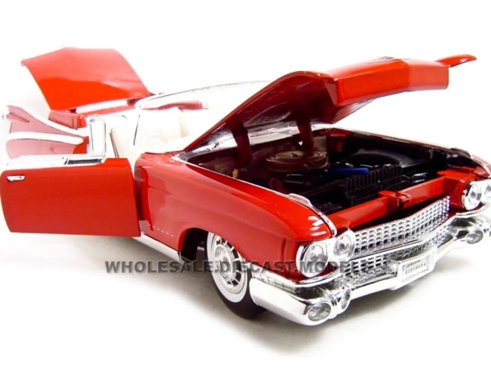 1959 Cadillac Eldorado Biarritz Red 1/18 Diecast Model Car Maisto 36813