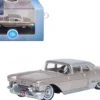 1957 Cadillac Eldorado Brougham Sandalwood Beige Metallic with Silver Top 1/87 (HO) Scale Diecast Model Car Oxford Diecast 87CE57004