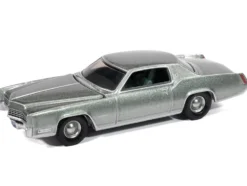 1967 Cadillac Eldorado Crystal Firemist Metallic with Green Interior "Luxury Cruisers" Series 1/64 Diecast Model Car by Auto World