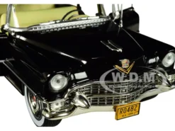 1955 Cadillac Fleetwood Series 60 Black The Godfather 1972 Movie 1/24 Diecast Model Car Greenlight 84091