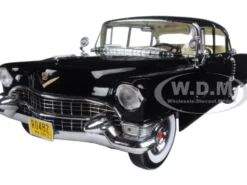 1955 Cadillac Fleetwood Series 60 Special Black The Godfather 1972 Movie 1/18 Diecast Model Car Greenlight 12949