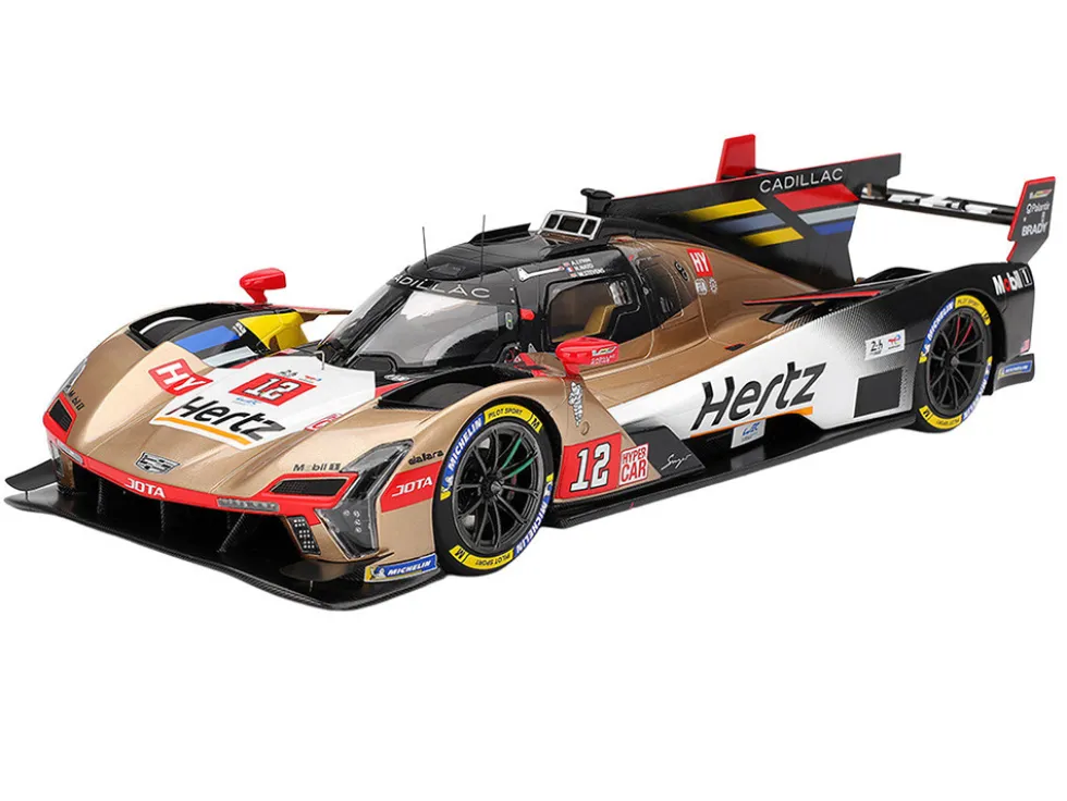 Cadillac V-Series.R #12 Alex Lynn - Norman Nato - Will Stevens "Cadillac Hertz Team Jota" FIA WEC "24 Hours of Le Mans" (2025) 1/18 Model Car by Top Speed