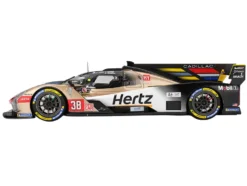 Cadillac V-Series.R #38 Earl Bamber - Sebastien Bourdais - Jenson Button "Cadillac Hertz Team Jota" FIA WEC "24 Hours of Le Mans" (2025) 1/18 Model Car by Top Speed