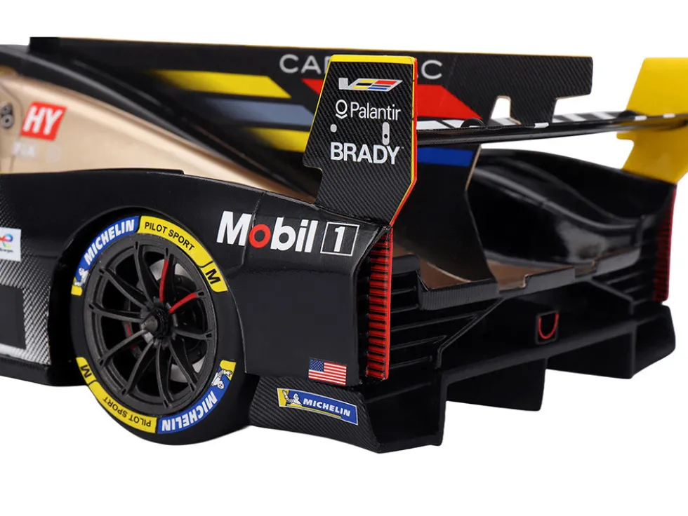 Cadillac V-Series.R #38 Earl Bamber - Sebastien Bourdais - Jenson Button "Cadillac Hertz Team Jota" FIA WEC "24 Hours of Le Mans" (2025) 1/18 Model Car by Top Speed