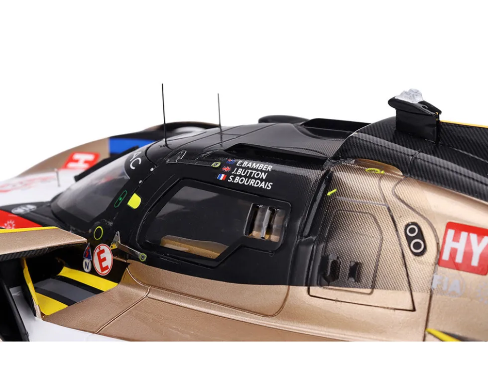 Cadillac V-Series.R #38 Earl Bamber - Sebastien Bourdais - Jenson Button "Cadillac Hertz Team Jota" FIA WEC "24 Hours of Le Mans" (2025) 1/18 Model Car by Top Speed